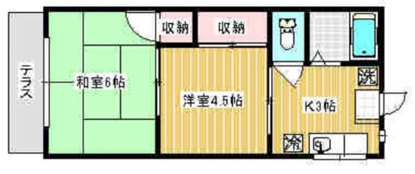 メゾン根木屋の物件間取画像